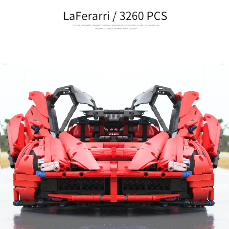 Совершенно новый высокотехнологичный конструктор Ultimate Edition RC красный Ферра