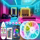 Светодиодная лента 5050 RGB с поддержкой Bluetooth, 5-30 м
