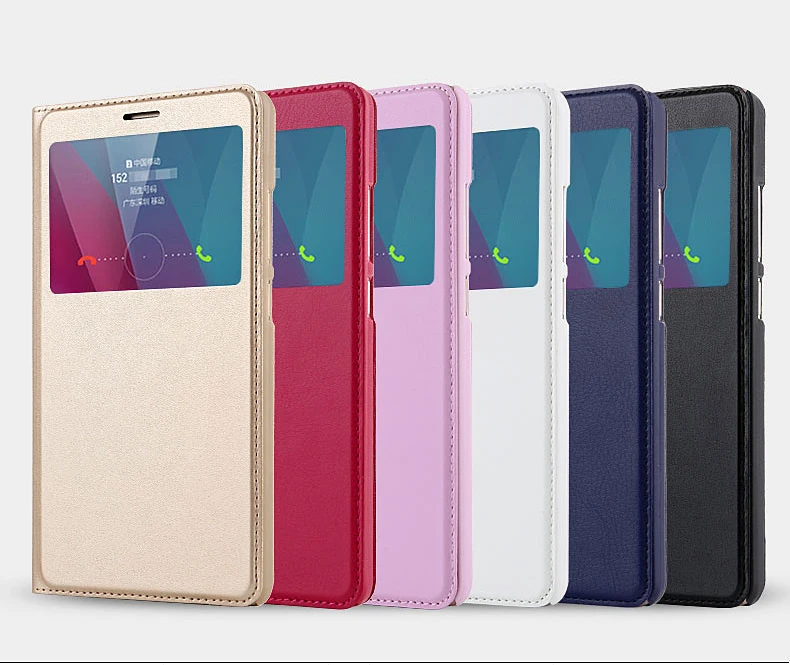 Чехол в деловом стиле для Huawei Honor 5X 6X 8X Max чехол из искусственной кожи с откидной