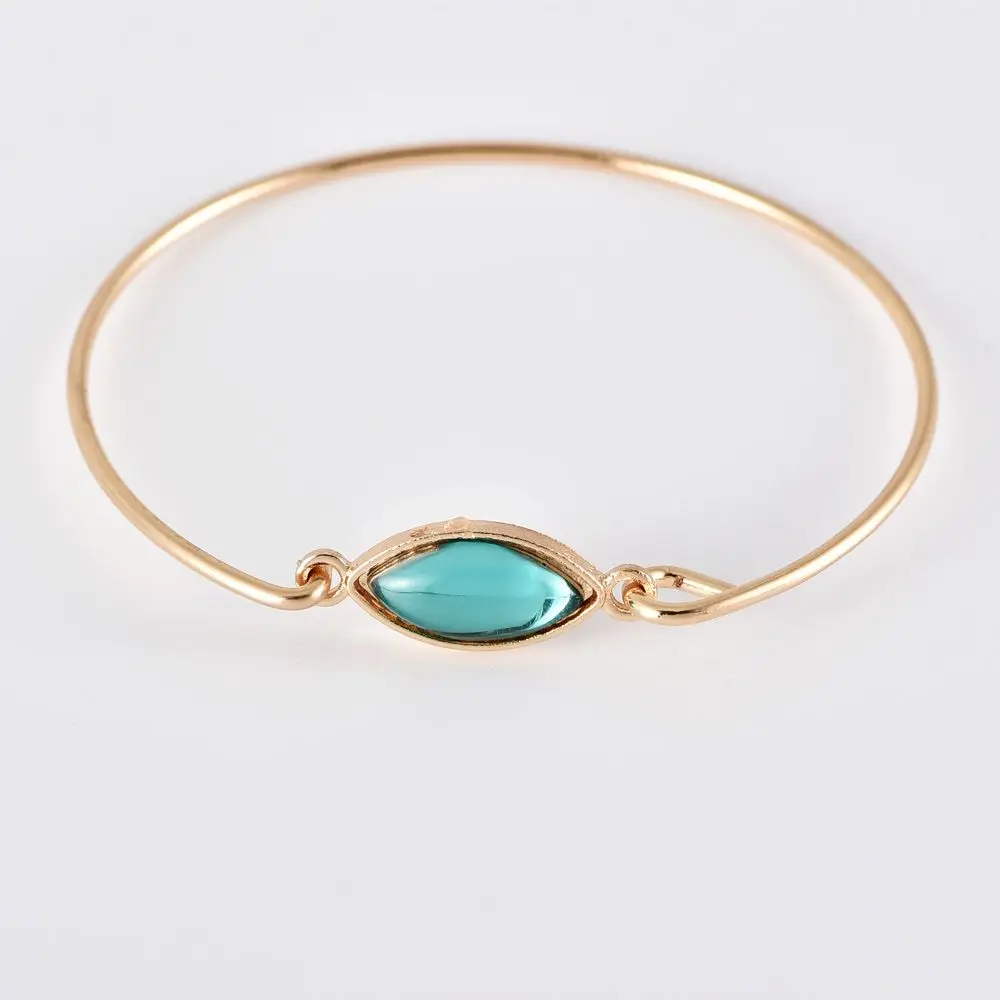 2019 Новая мода оболочки браслет для Женский из кристаллов Шарм полумесяц Винтаж