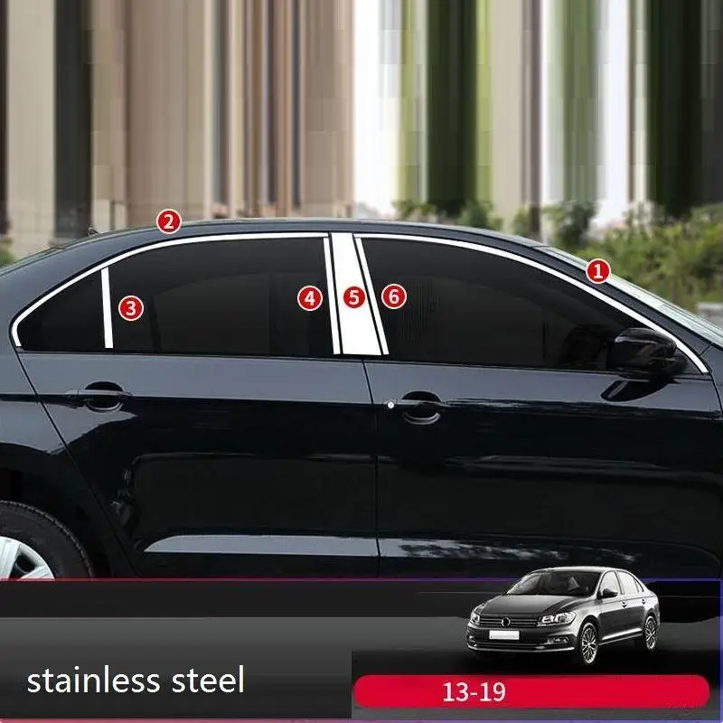 Автомобильное окно внешний хромированный декоративный модифицированный яркий