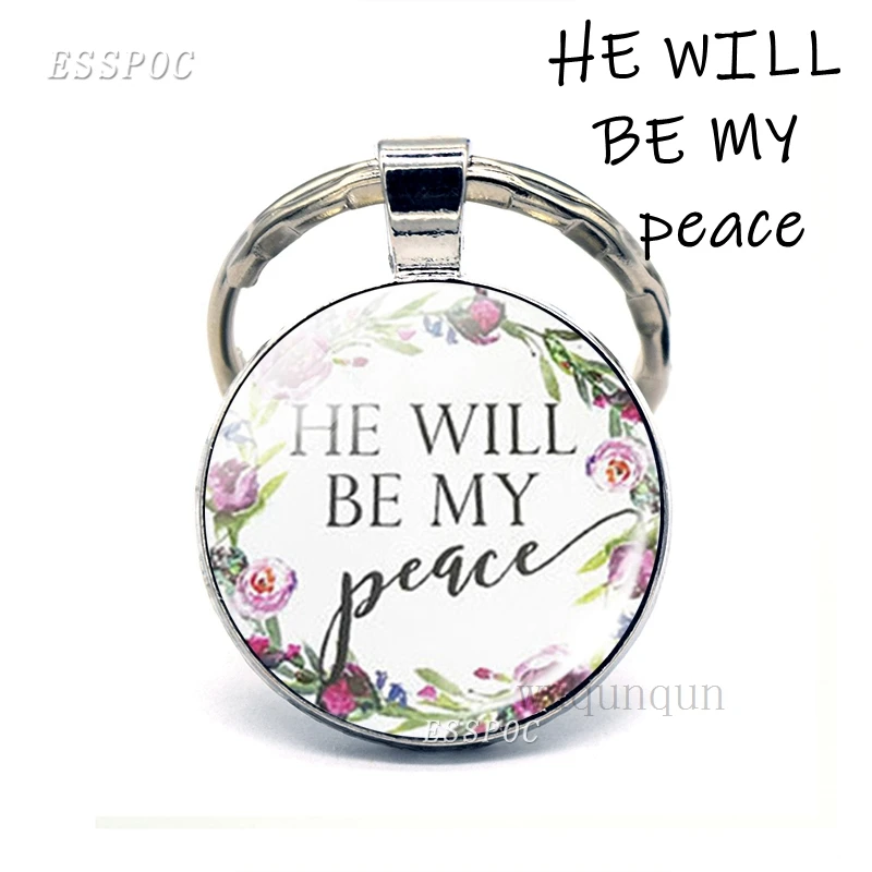 Он будет мой мир текстами и сюжетами из Библии изображением Иисуса Христа Цитата