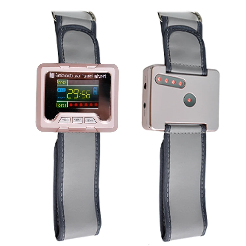 Наручные часы с лазерной терапией домашние диоды высоким кровяным давлением и