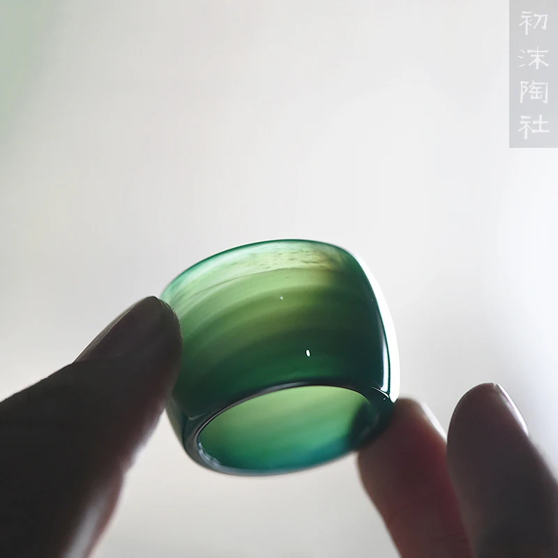 

★beginning of the natural agate, cover employ BanZhi cover bracket cover white jade agate tea ceremony of spare parts