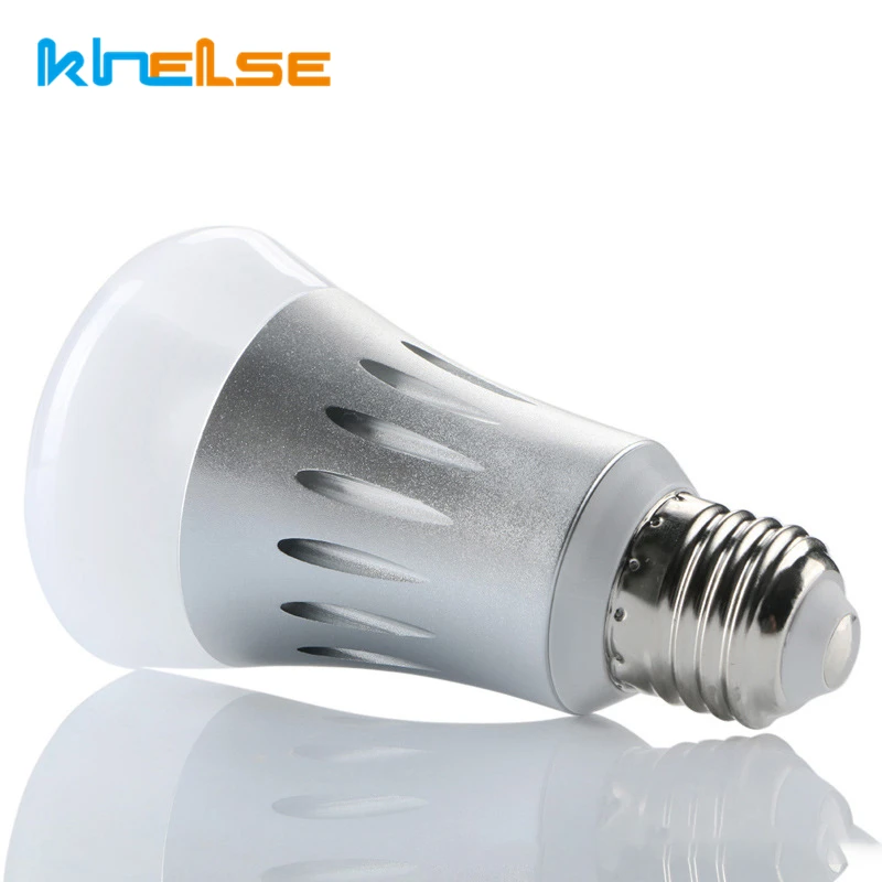 

Wifi LED Smart Lights Bulb APP Voice Control Compatible With Google Home12W E27/E14/B22 RGB Automatic Timing Dimmable Spot Lamps