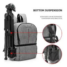 ALLOET Oxford Fabric Waterproof Camera Bag Backpack Outdoor Digital DSLR Bag Video Photo Lens Pouch Case For Canon Nikon Sony
