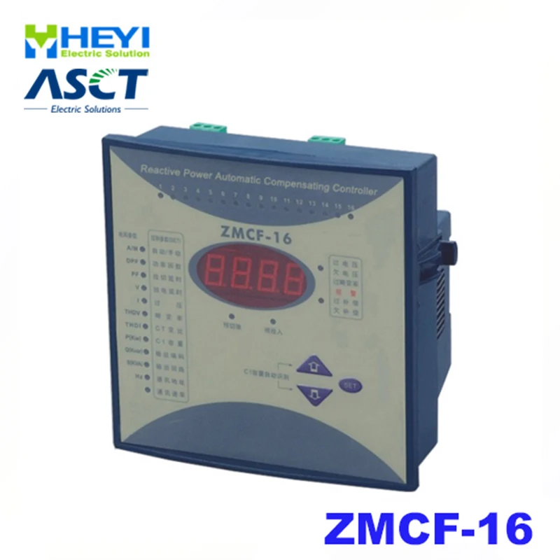 ZMCF-16 power factor controller anti harmonic compensating controller 12 encode program output way selection