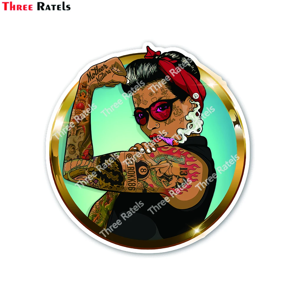 

Наклейки и наклейки на стену и унитаз Three Ratels E576