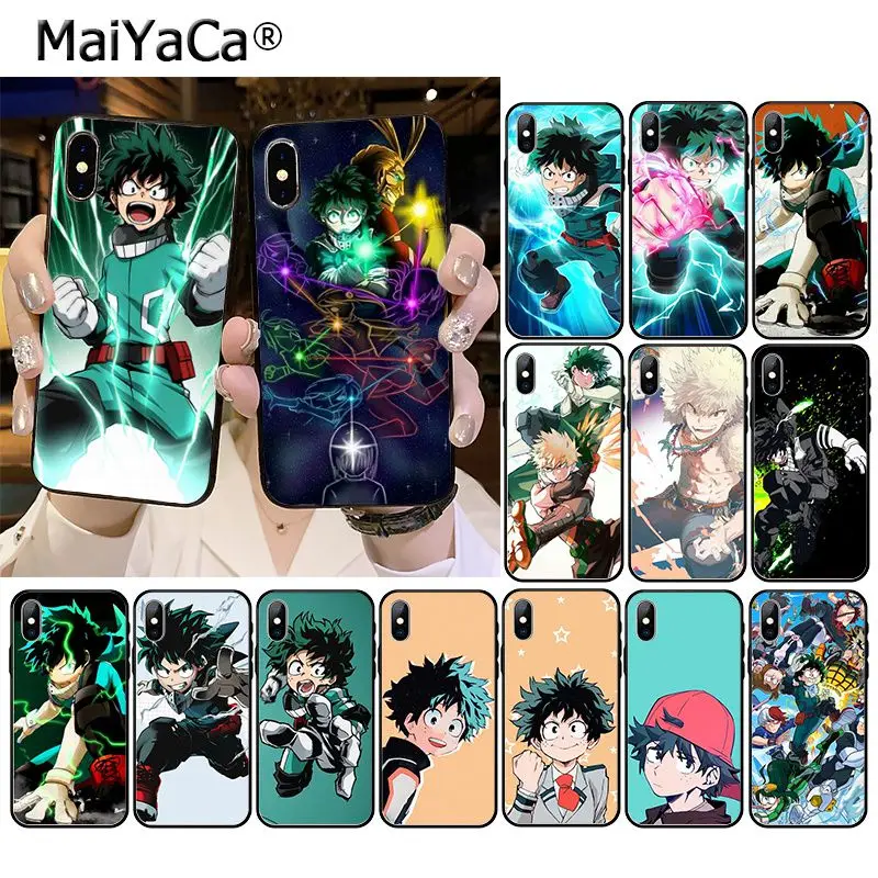 MaiYaCa с героями из мультфильма Мой герой Boku без deku и bakugou Чехол для мобильного