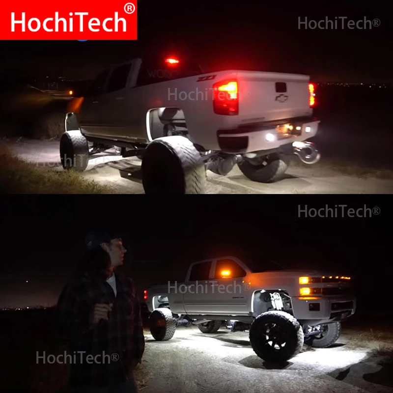 RGB светодиодный светильник Rock Light s с Bluetooth-управлением многоцветный неоновый для