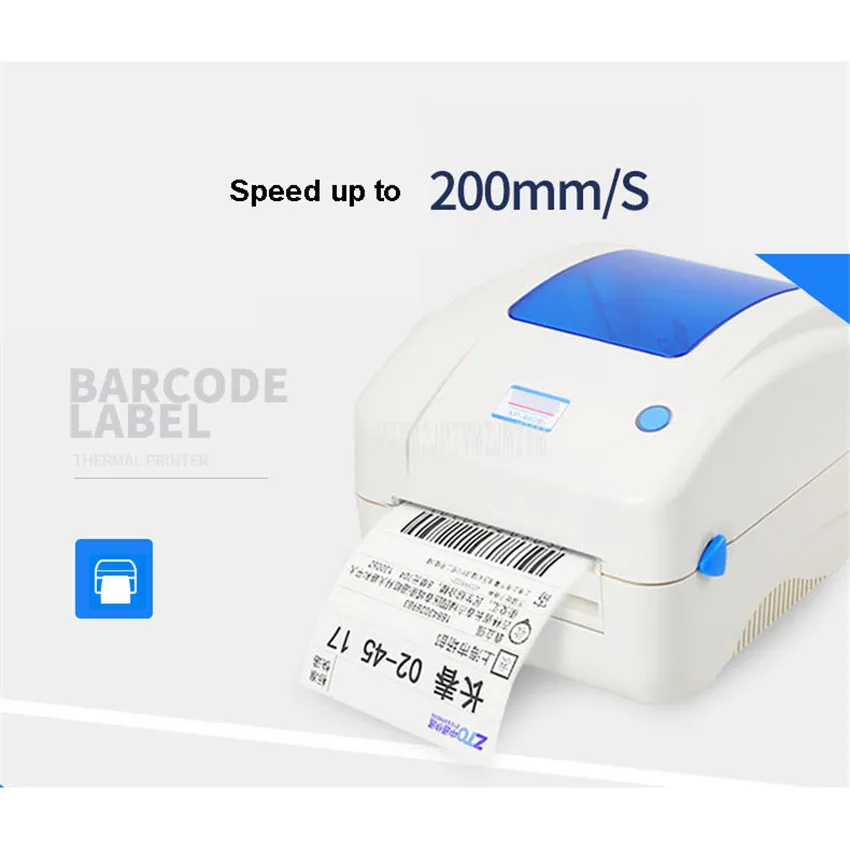 Термопринтер для этикеток XP490B 108 мм интерфейс USB 203 точек/дюйм | Компьютеры и офис