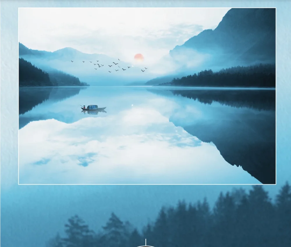 Настенные обои на заказ новинка в китайском стиле современный минималистичный