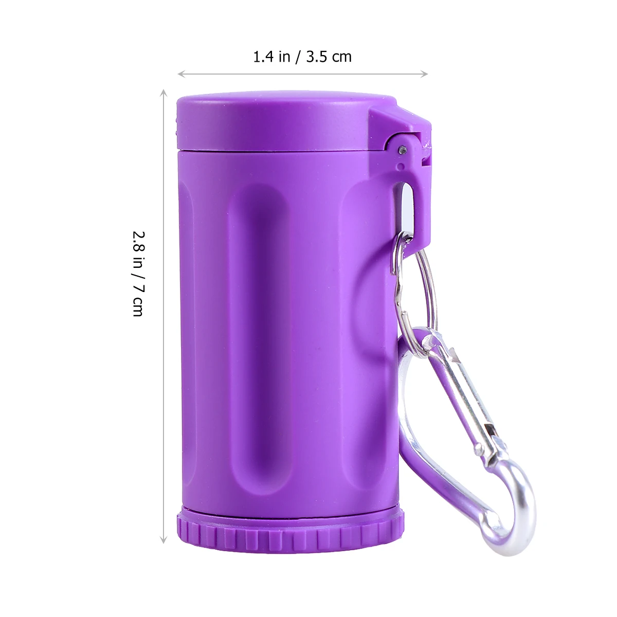 Портативная Мини-пепельница карамельного цвета карманная огнестойкая