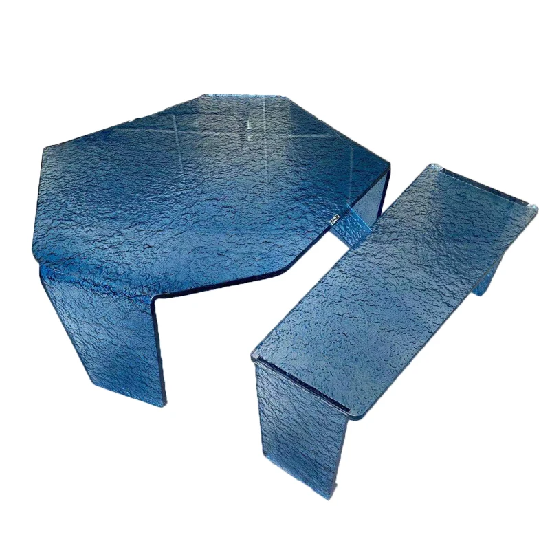 

zq Nordic Post-Modern Colorful Simple Coffee Table Simple Light Luxury Transparent Acrylic Glass Sofa Side Table