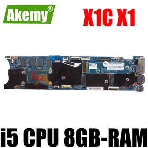 12298 2 lmq 1 mb for lenovo thinkpad x1c x1 carbon 2014 laptop motherboard 48 4ly26 021 48 4ly06 021 with i5 cpu 8gb ram tested free global shipping