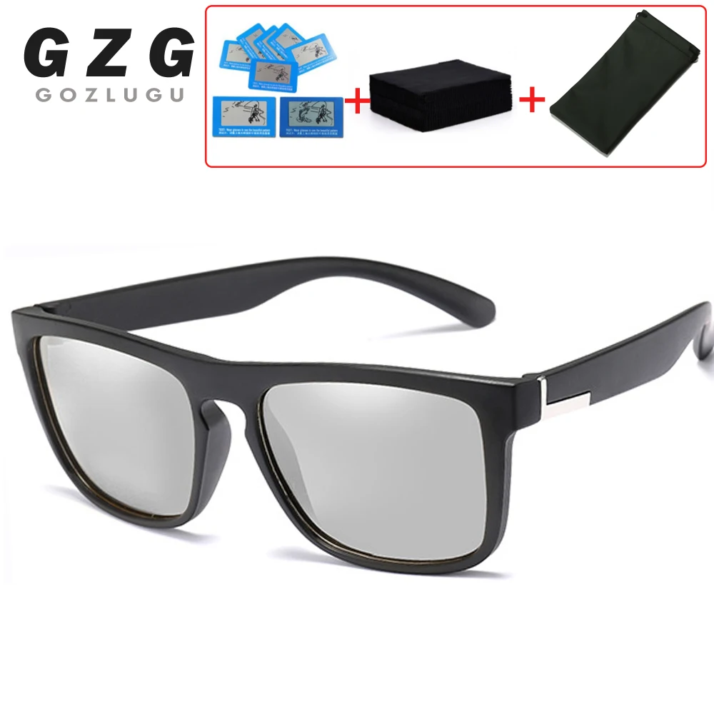 Очки солнцезащитные хамелеоновые для мужчин и женщин квадратные