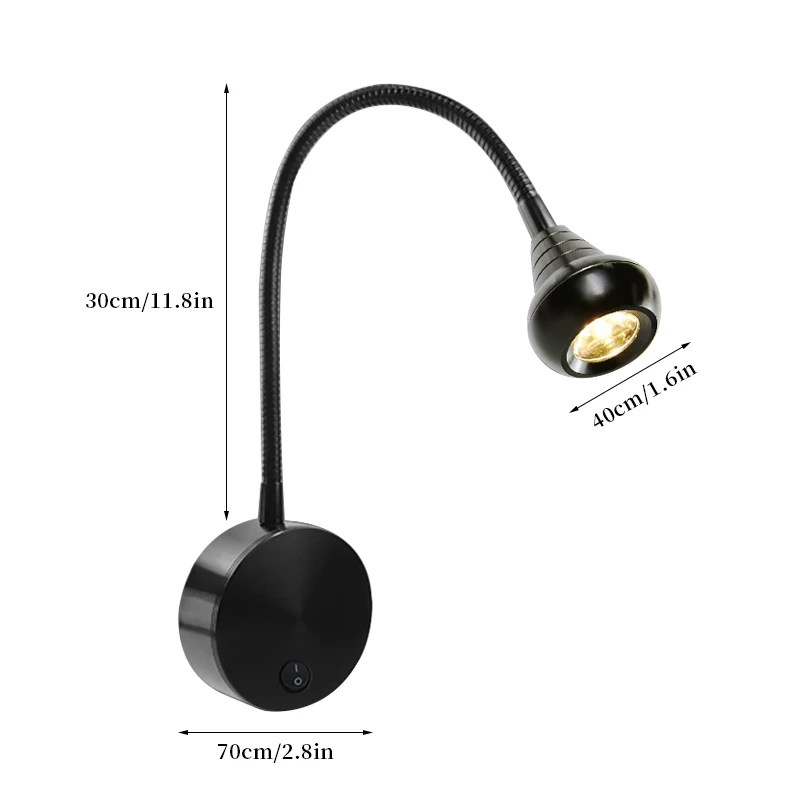 Современный светодиодный настенный светильник в скандинавском стиле