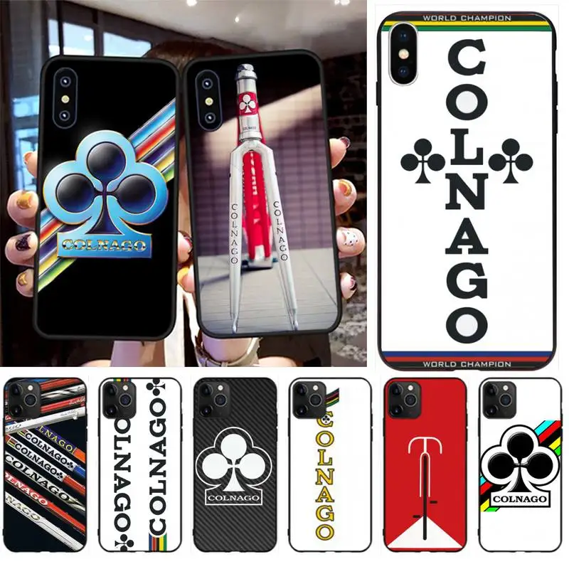 Милый блестящий чехол для телефона PENGHUWAN colnago bick iPhone 11 pro XS MAX 8 7 6 6S Plus X 5S SE XR|Бамперы|