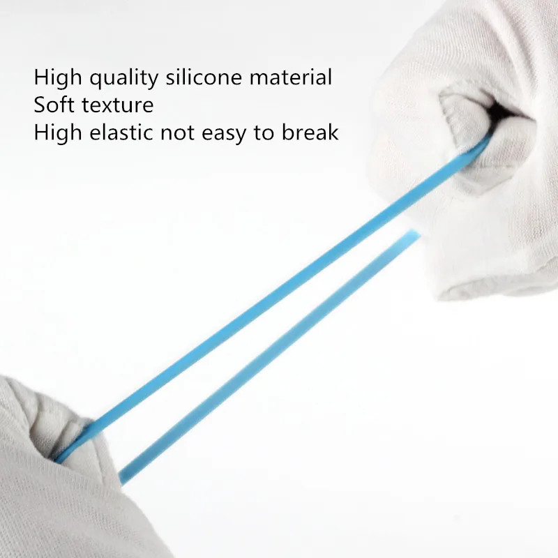 1000 шт. силиконовые браслеты для мужчин и женщин 5 мм | Украшения аксессуары