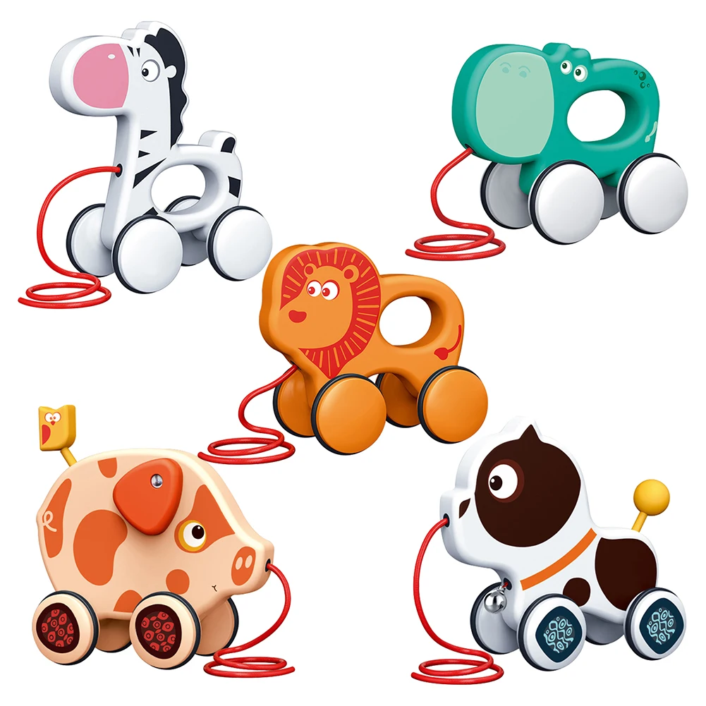 Игрушка Зверюшка для детей канат раннего развития автомобиль начинающих ходить