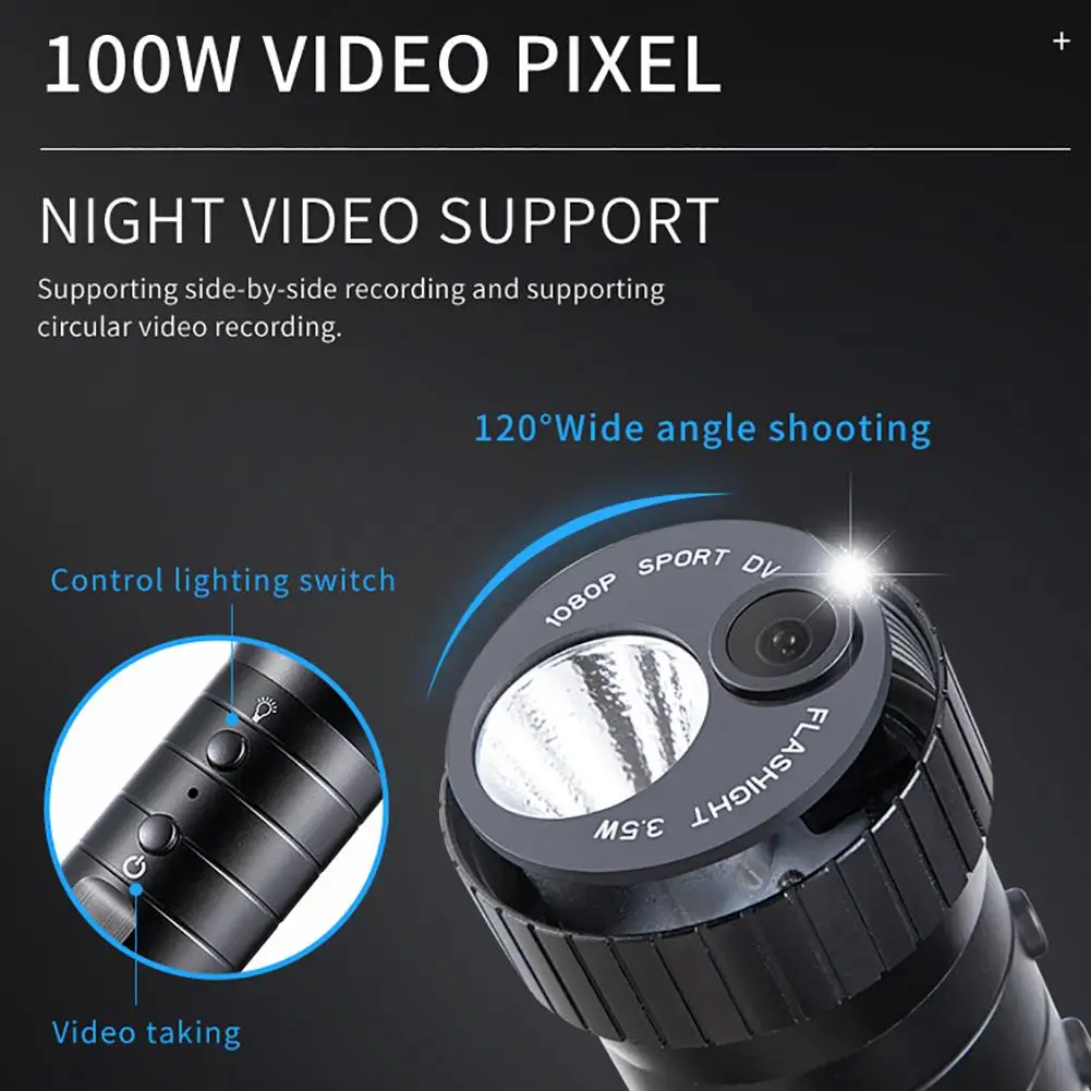 1920x1080 HD экшн-Камера Подводная Водонепроницаемая камера для видеозаписи на Шлем s