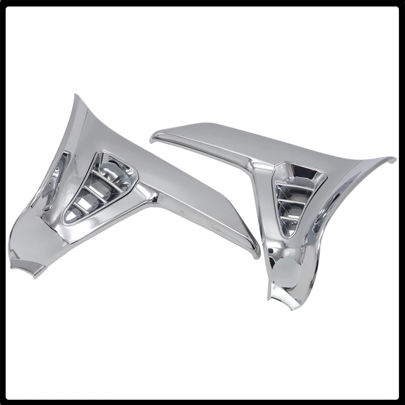 

1Pair Chrome Motorcycle Saddlebag Decoration Scuff Cover case for Honda Goldwing GL1800 2001-2011 2010 2006 2007 2008 2009 2010