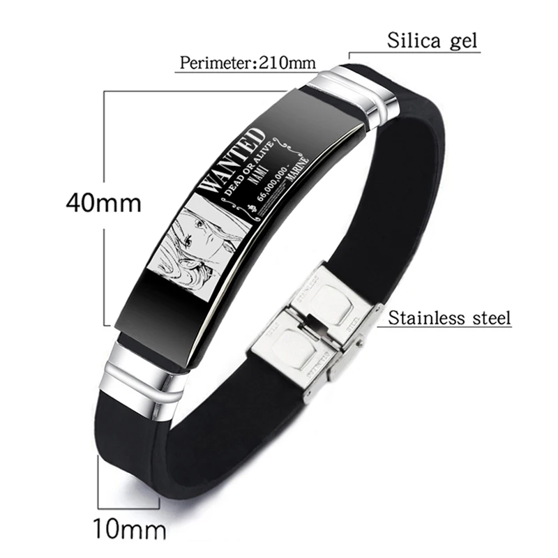 Косплей аниме цельный браслет ювелирные изделия соломенная шляпа Пираты Луффи