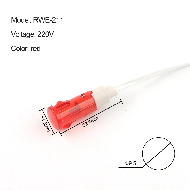 

Индикаторные лампы CNNCKDL MDX-11A 5 шт., красный, зеленый, желтый
