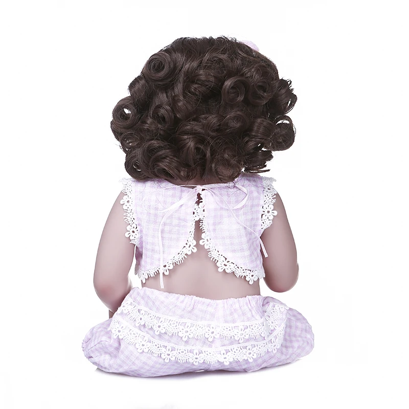 47CM big baby Original NPK new full body very soft silicone bebe doll reborn toddler girl princess Christmas Surprice | Игрушки и хобби