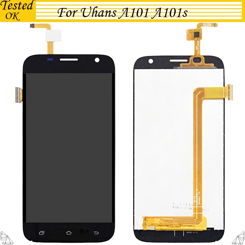 Для Uhans A101 A101s ЖК дисплей + сенсорный экран дигитайзер в сборе для дисплея 101|Экраны