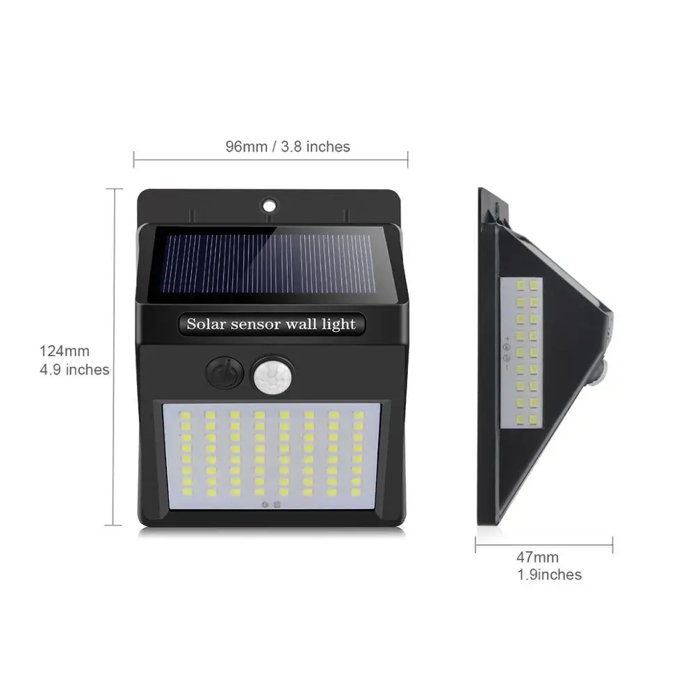 Наружный фонарь водонепроницаемый ночник с датчиком движения автоматическое