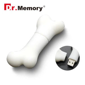 Dog Bone USB Flash Drives Real Capacity 4GB 8GB 16GB 32GB 64GB 128GB Pen Drive Cartoon Mini USB Memory Stick Thumb Pendrive