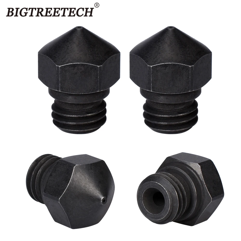 

MK10 Hardened Steel Nozzle 1.75mm Filament High Quality High Temperature 3D Printer Parts For J-Head Hotend Extruder