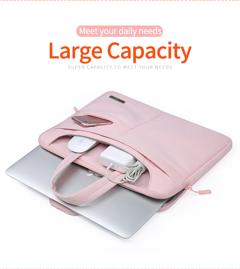 Модная сумка для ноутбука для женщин, 12, 13, 14, 15, 15,6 дюймов для MacBook Xiaomi air pro retina 13,3 сумка с ремешком для ноутбука сумка для переноски