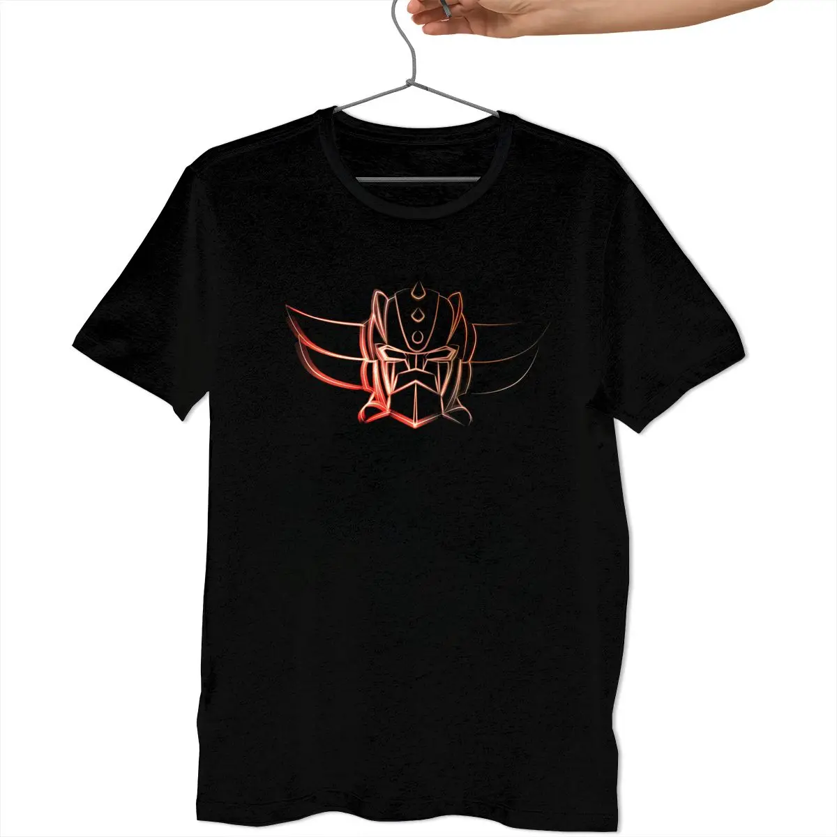 Футболка Goldorak футболка милая Пляжная Хлопковая мужская оверсайз с коротким