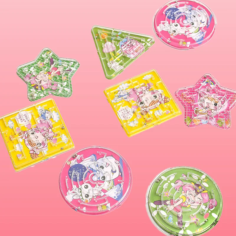 Тренировочный лабиринт с четырьмя мячиками игрушки-лабиринт развивающие