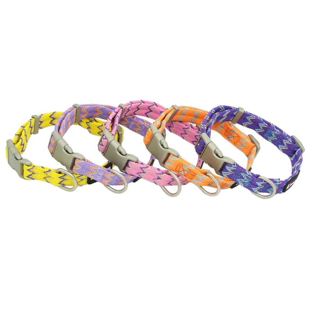 Нейлоновые ошейники для собак поводки регулируемые скалолазание маленьких