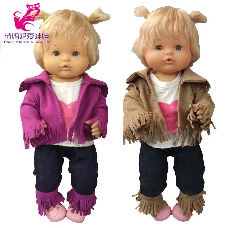 

Кукольная одежда Nenuco 40 см, Одежда для кукол Ropa Y Su Hermanita, 16 дюймов, одежда для маленьких девочек, кукол, наряды, аксессуары