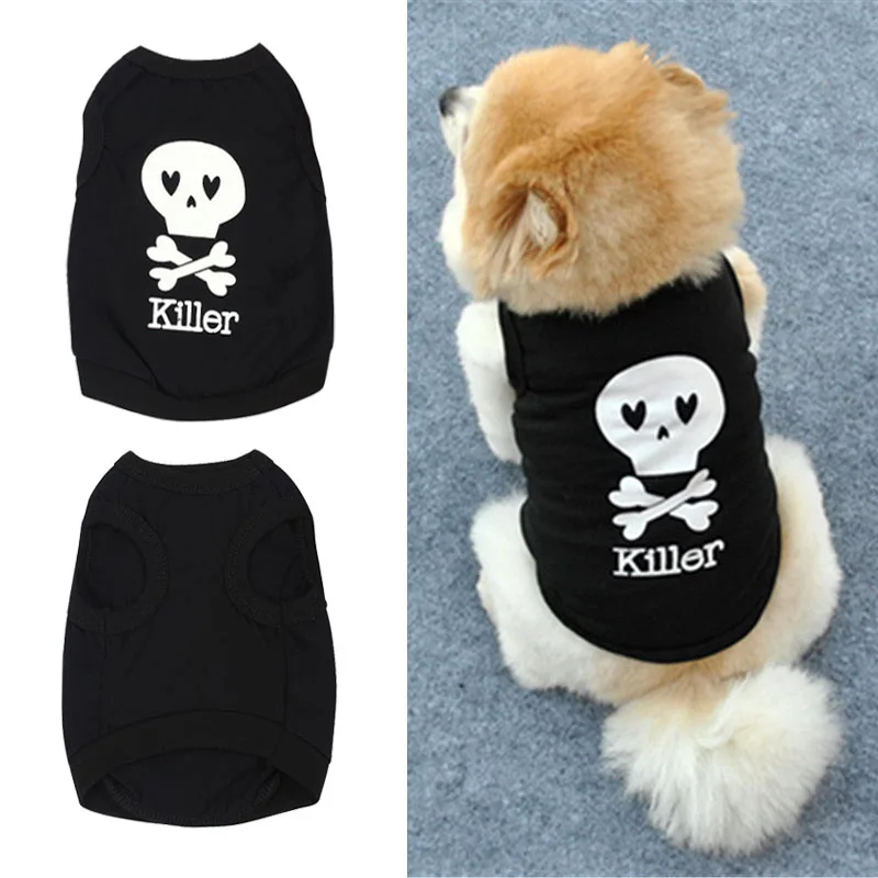 

Pet Puppy Summer Vests Small Dog Cool T-Shirt Cat Dogs Pets Thin Clothing Cotton Sleeveless Shirt Apparel Clothes Dog Rule Vest