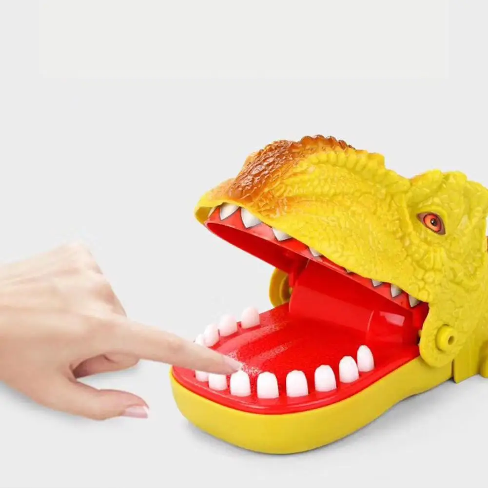 

RCtown Children Toys Crocodile Family Trick Toy Biting Fingers Luminous Cute Toys Interactive Games With Sounding Kids Games