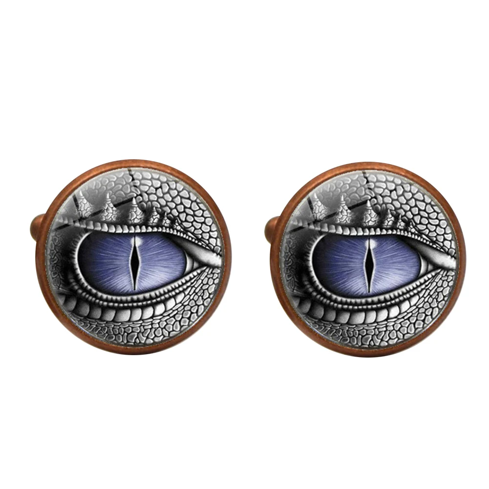 2 шт./компл. для мужчин Dragon Eye Faux Gem рубашка рукав Запонки пуговицы одежда
