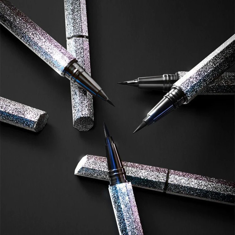 

Waterproof 2mm Black Eyeliner Pen Sweatproof Brown Liquid Eyeliner Quick Drying Cosmetics for Makeup BUTT666