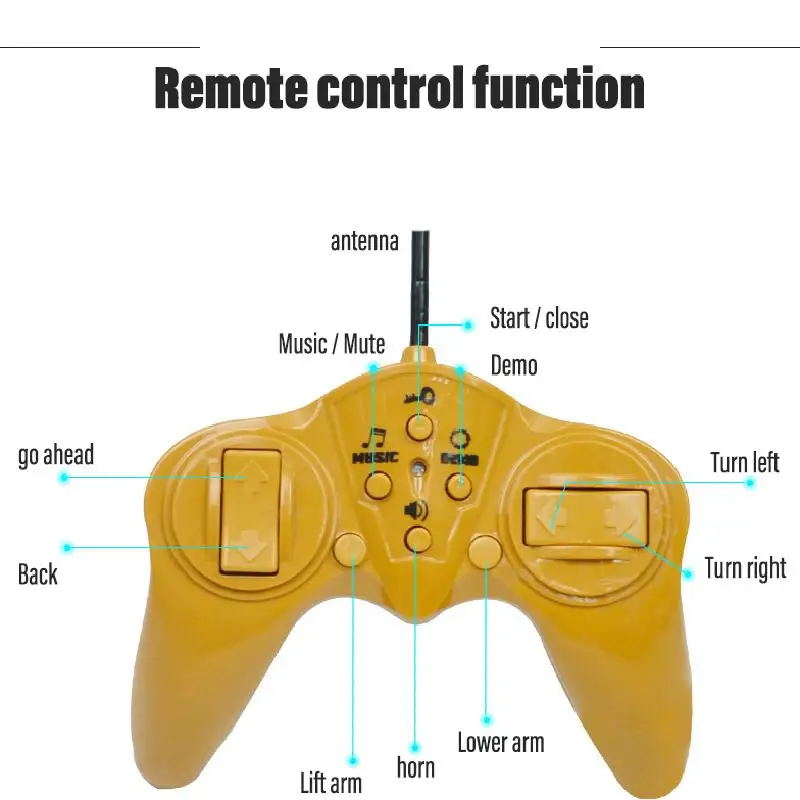 Радиоуправляемый подъемный кран модель инженерного автомобиля игрушки для