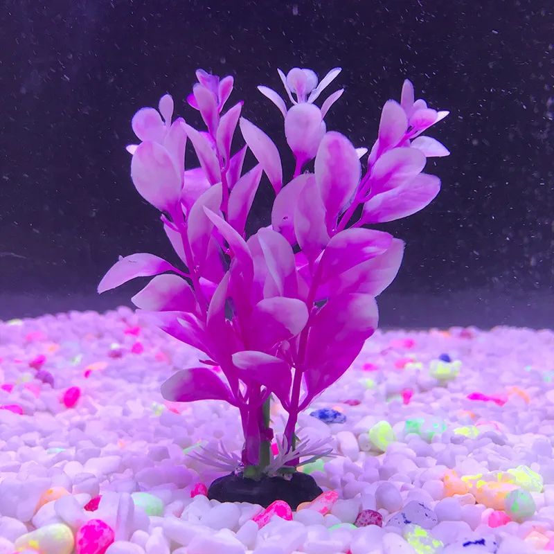 10pcs Decorative Simulated Aquatic Weed Aquarium Accessories Fish Tank Decorations Acuario Tools Aquario Ornaments Mini Plants | Дом и сад
