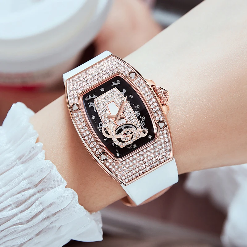 

HANBORO original Women's wristwatch famous luxury brands Diamond ladies Quartz Watch fashion Elegant waterproof Montre Femme