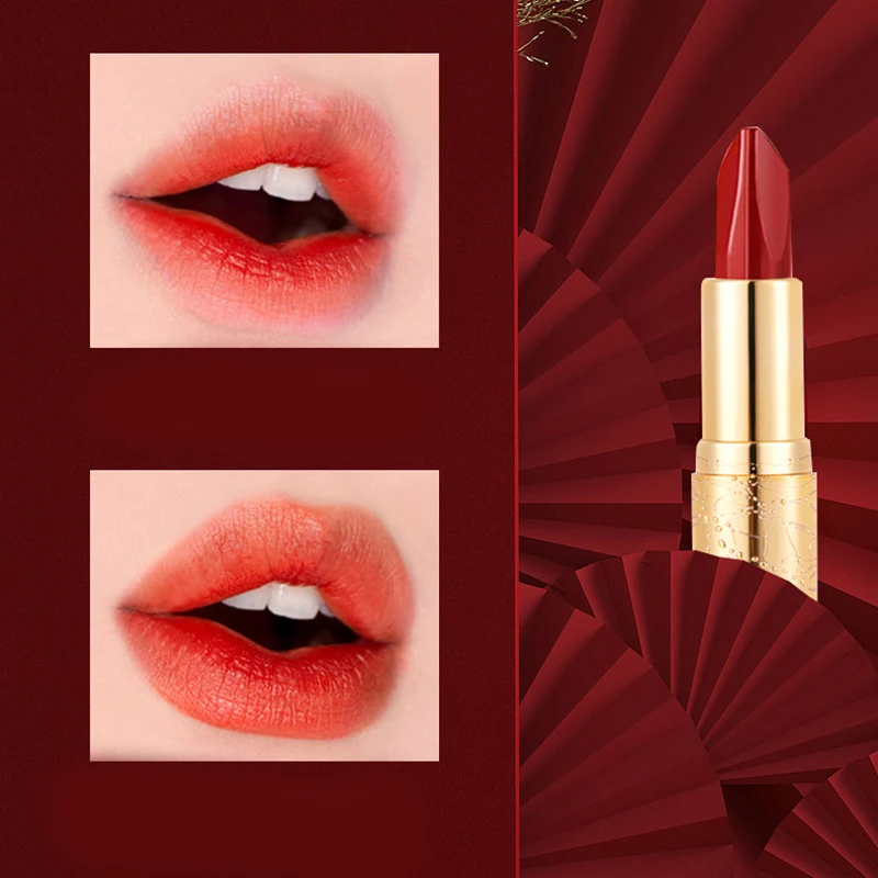 

Wholesale 6 Color Women Matte Lipstick Velvet Texture Moisturizing Long-Lasting Smooth M3