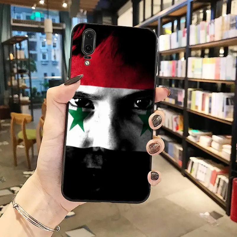 

Syria Flag Phone Case For Huawei honor Mate P 10 20 30 40 Pro 10i 9 10 20 8 x Lite