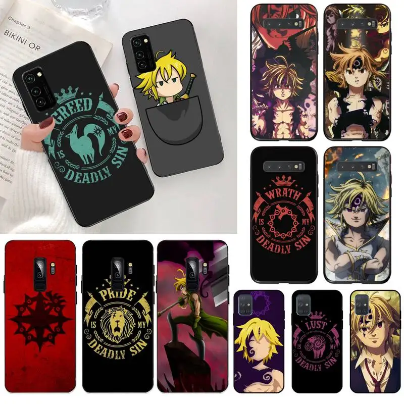 

HUAGETOP anime seven deadly sins Soft Phone Case Cover for Samsung S20 plus Ultra S6 S7 edge S8 S9 plus S10 5G lite 2020