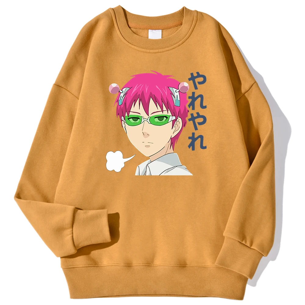

Saiki Kusuo No Sainan Anime Hoodies Mens Cartoons Hip Hop Streetwear Crewneck Fashion Fleece Sweatshirts Oversize Loose Hoodie