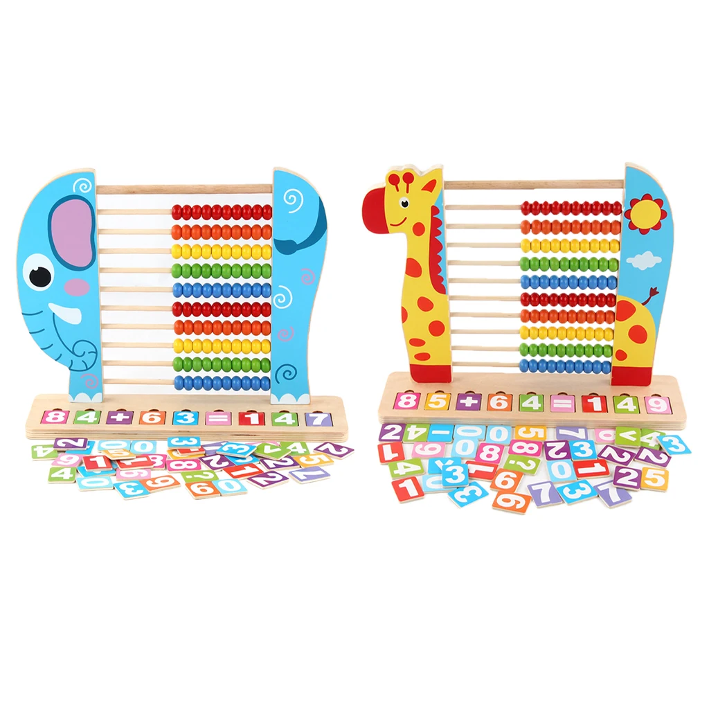

Wooden Abacus Toy Math Early Educational Toys Math Toy for Kids